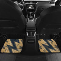 Maahes Ancient Egyptian Car Mats Geometric Pattern Winged Lion Deity, and Sacred Lotus Motif - Wonder Print Shop