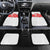 Turkey Flag Map Red and White Car Mats with National Symbol