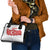 Turkey Flag Map Red and White Shoulder Handbag with National Symbol