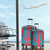 Blue Turkish Traditional Pattern and Red Luggage Cover with National Flag Emblem