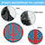 Blue Turkish Traditional Pattern and Red Spare Tire Cover with National Flag Emblem