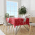 Turkey National Flag and Pattern Design Tablecloth with Red Brush Stroke Effect