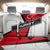 Turkey Flag and Modern Graphic Design Back Car Seat Cover with Bold Red and Black Elements