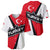 Turkey Flag and Modern Graphic Design Baseball Jersey with Bold Red and Black Elements