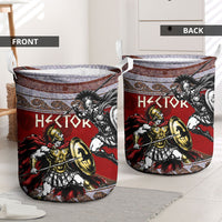 Hector Prince Of Troy Laundry Basket Ancient Greek Mythology Trojan Warrior