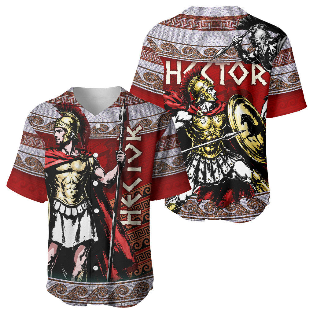 Hector Prince Of Troy Baseball Jersey Ancient Greek Mythology Trojan Warrior