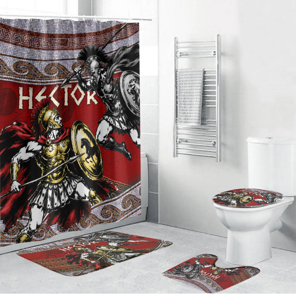 Hector Prince Of Troy Bathroom Set Ancient Greek Mythology Trojan Warrior