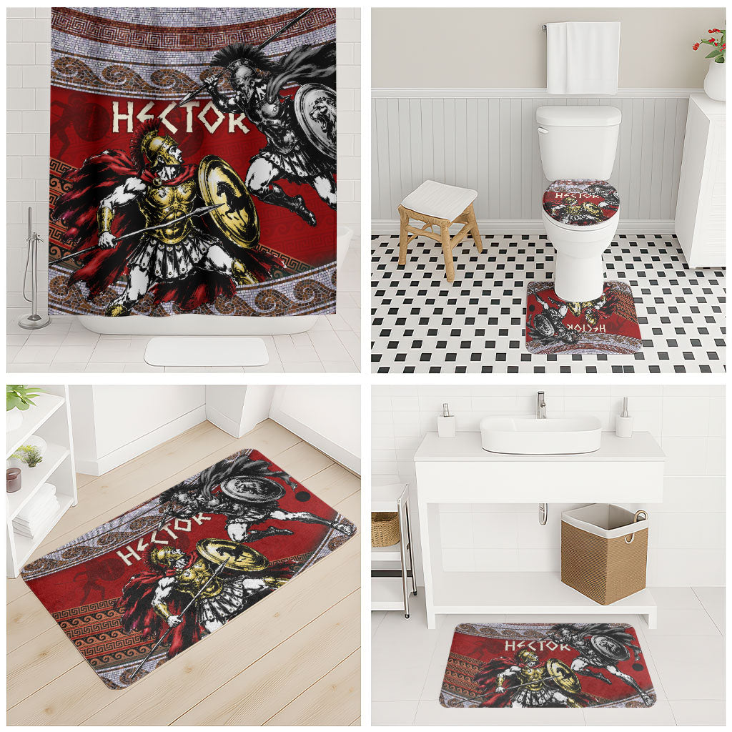 Hector Prince Of Troy Bathroom Set Ancient Greek Mythology Trojan Warrior