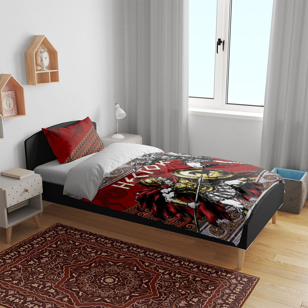 Hector Prince Of Troy Bedding Set Ancient Greek Mythology Trojan Warrior