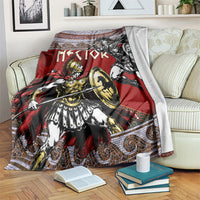 Hector Prince Of Troy Blanket Ancient Greek Mythology Trojan Warrior