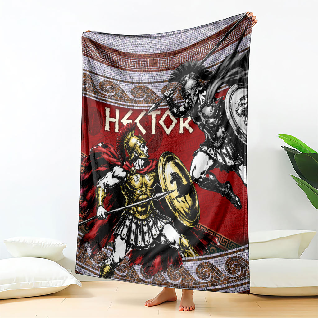 Hector Prince Of Troy Blanket Ancient Greek Mythology Trojan Warrior
