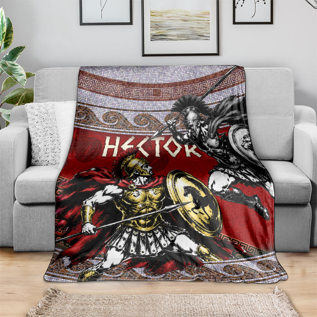 Hector Prince Of Troy Blanket Ancient Greek Mythology Trojan Warrior
