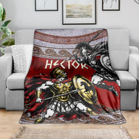 Hector Prince Of Troy Blanket Ancient Greek Mythology Trojan Warrior