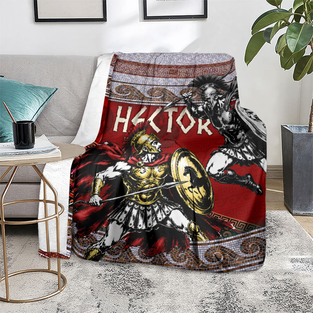Hector Prince Of Troy Blanket Ancient Greek Mythology Trojan Warrior