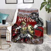 Hector Prince Of Troy Blanket Ancient Greek Mythology Trojan Warrior