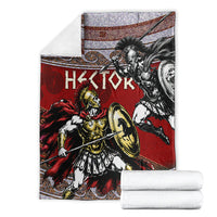 Hector Prince Of Troy Blanket Ancient Greek Mythology Trojan Warrior