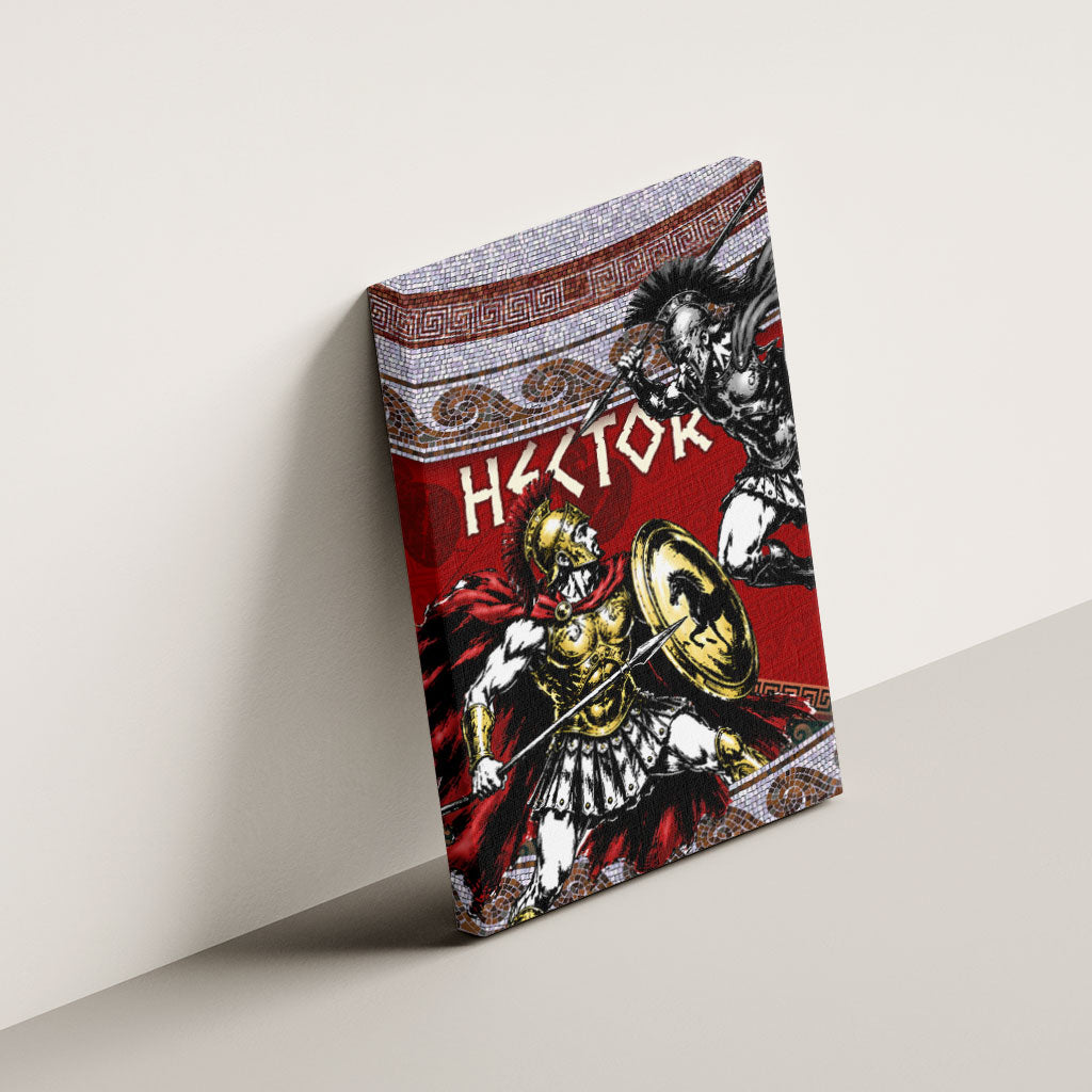Hector Prince Of Troy Canvas Wall Art Ancient Greek Mythology Trojan Warrior