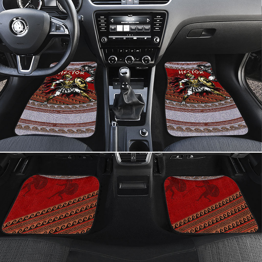 Hector Prince Of Troy Car Mats Ancient Greek Mythology Trojan Warrior