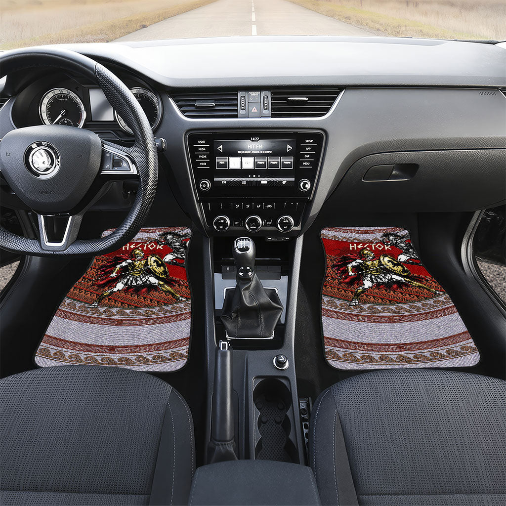 Hector Prince Of Troy Car Mats Ancient Greek Mythology Trojan Warrior