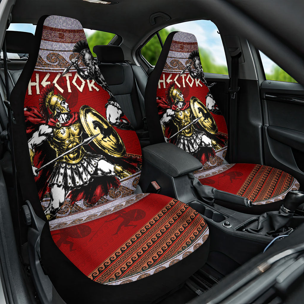 Hector Prince Of Troy Car Seat Cover Ancient Greek Mythology Trojan Warrior