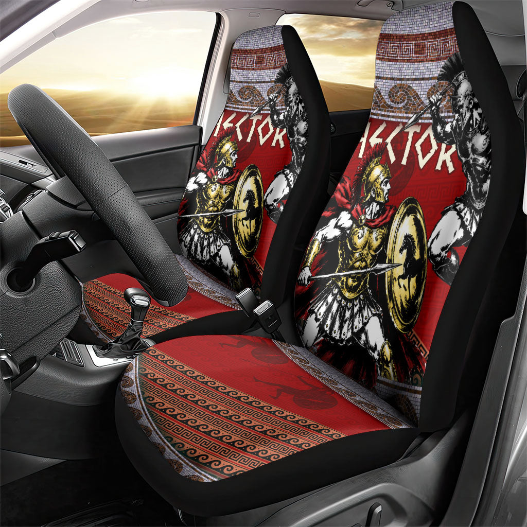 Hector Prince Of Troy Car Seat Cover Ancient Greek Mythology Trojan Warrior