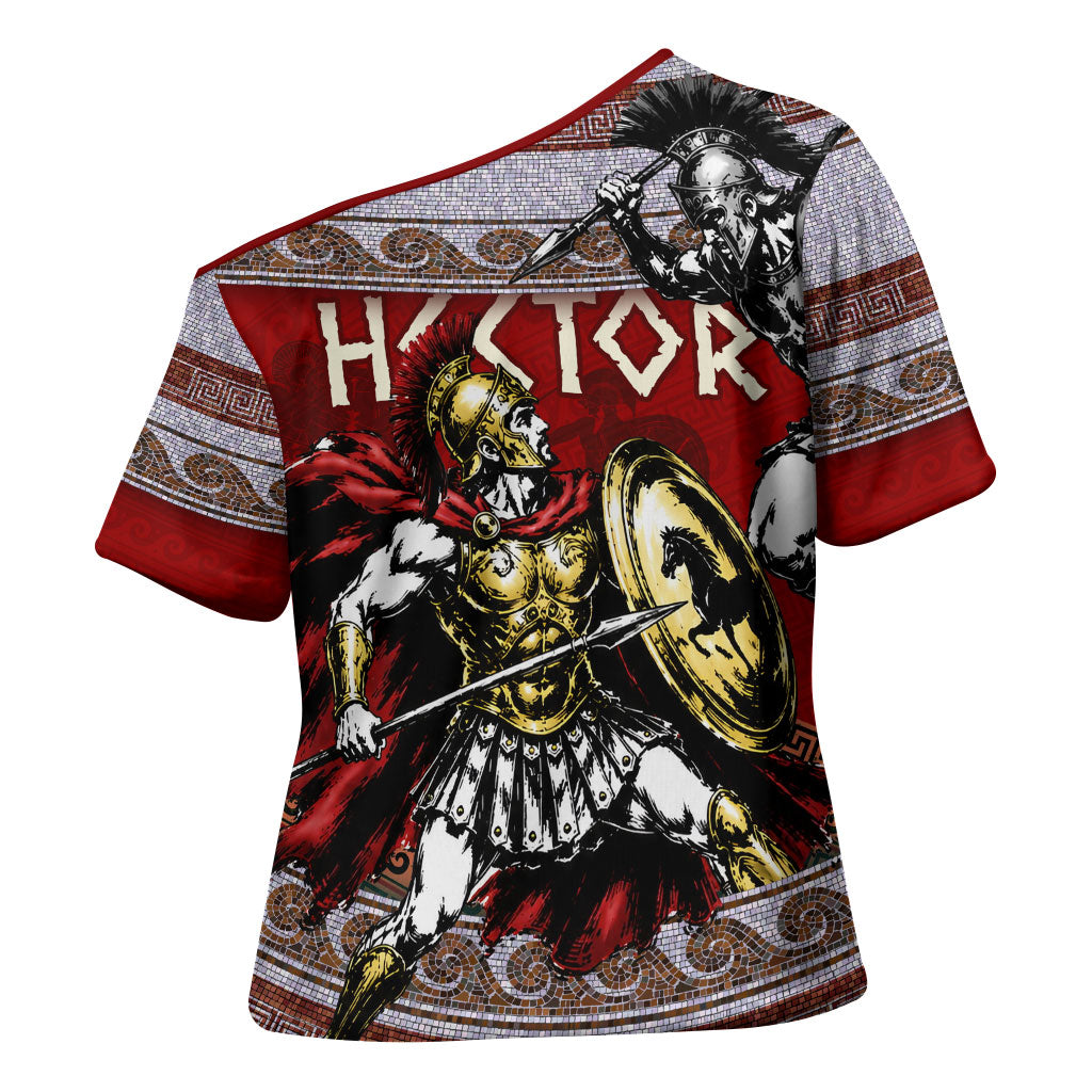Hector Prince Of Troy Cross Shoulder Shirt Ancient Greek Mythology Trojan Warrior