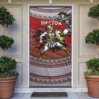 Hector Prince Of Troy Door Cover Ancient Greek Mythology Trojan Warrior