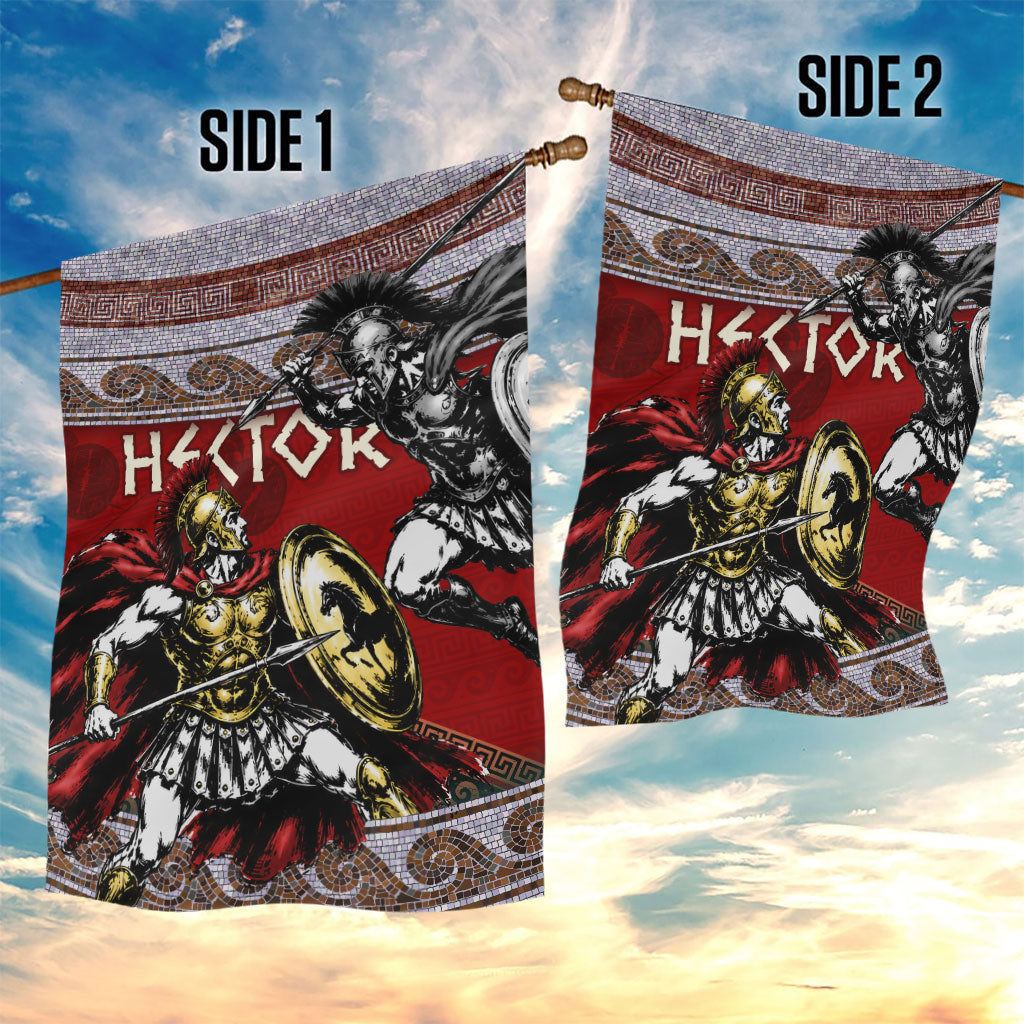 Hector Prince Of Troy Garden Flag Ancient Greek Mythology Trojan Warrior