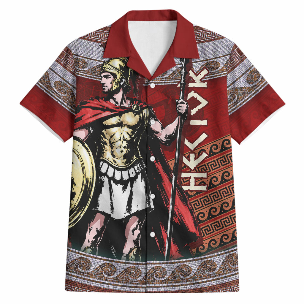 Hector Prince Of Troy Hawaiian Shirt Ancient Greek Mythology Trojan Warrior