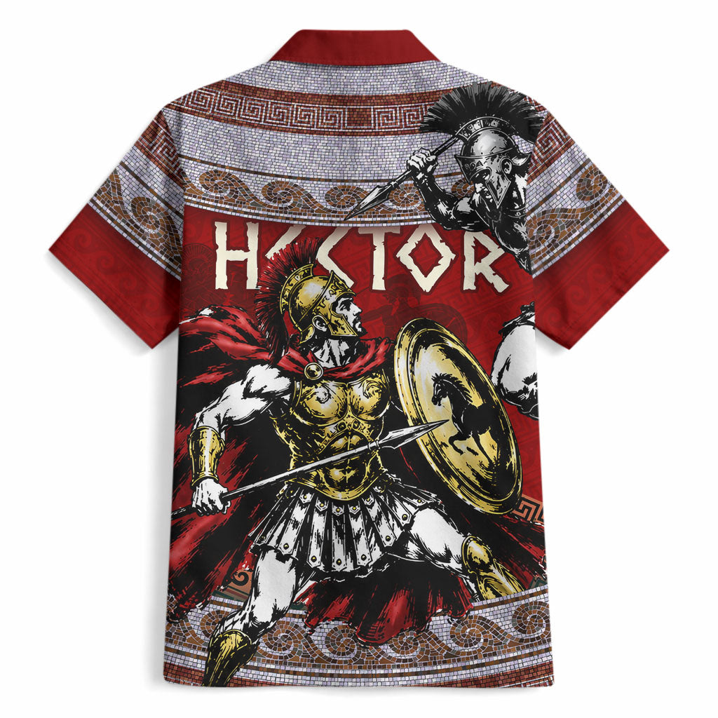 Hector Prince Of Troy Hawaiian Shirt Ancient Greek Mythology Trojan Warrior