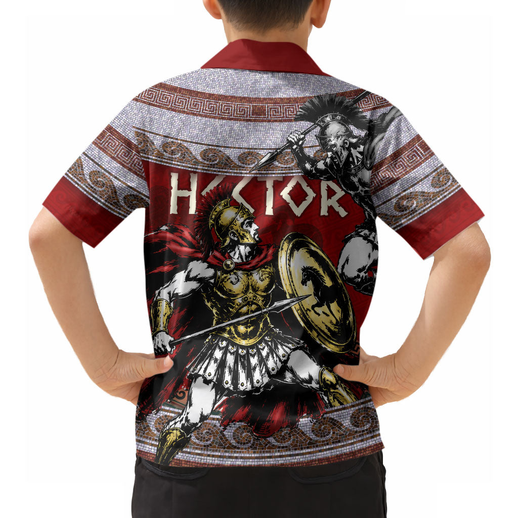 Hector Prince Of Troy Hawaiian Shirt Ancient Greek Mythology Trojan Warrior