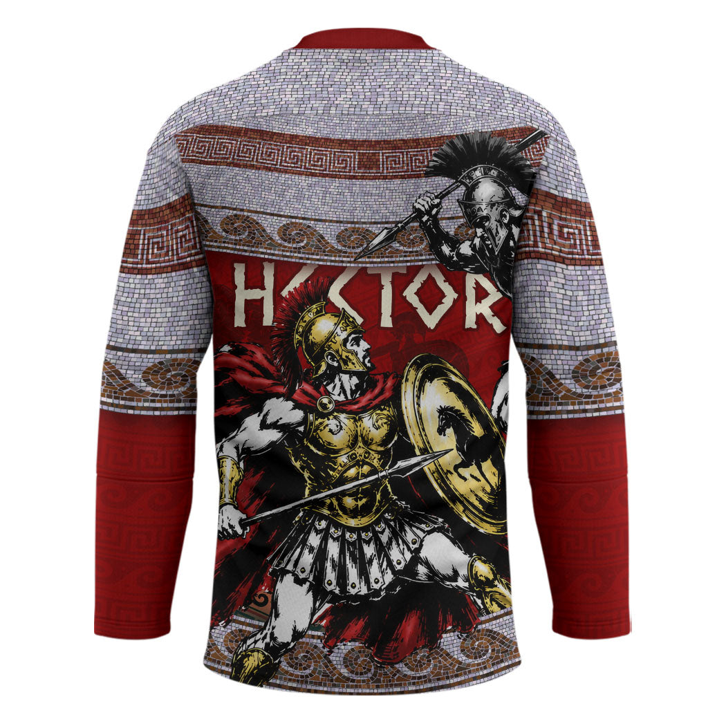 Hector Prince Of Troy Hockey Jersey Ancient Greek Mythology Trojan Warrior