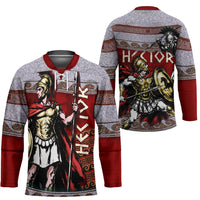Hector Prince Of Troy Hockey Jersey Ancient Greek Mythology Trojan Warrior