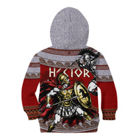 Hector Prince Of Troy Kid Hoodie Ancient Greek Mythology Trojan Warrior