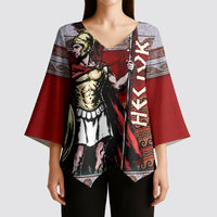 Hector Prince Of Troy Kimono Sleeve Blouse Ancient Greek Mythology Trojan Warrior
