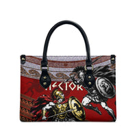 Hector Prince Of Troy Leather Bag Ancient Greek Mythology Trojan Warrior
