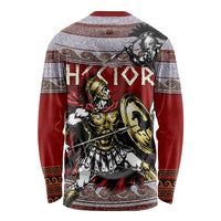 Hector Prince Of Troy Long Sleeve Shirt Ancient Greek Mythology Trojan Warrior