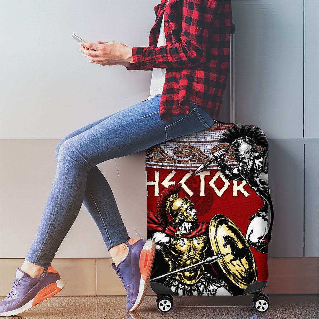 Hector Prince Of Troy Luggage Cover Ancient Greek Mythology Trojan Warrior