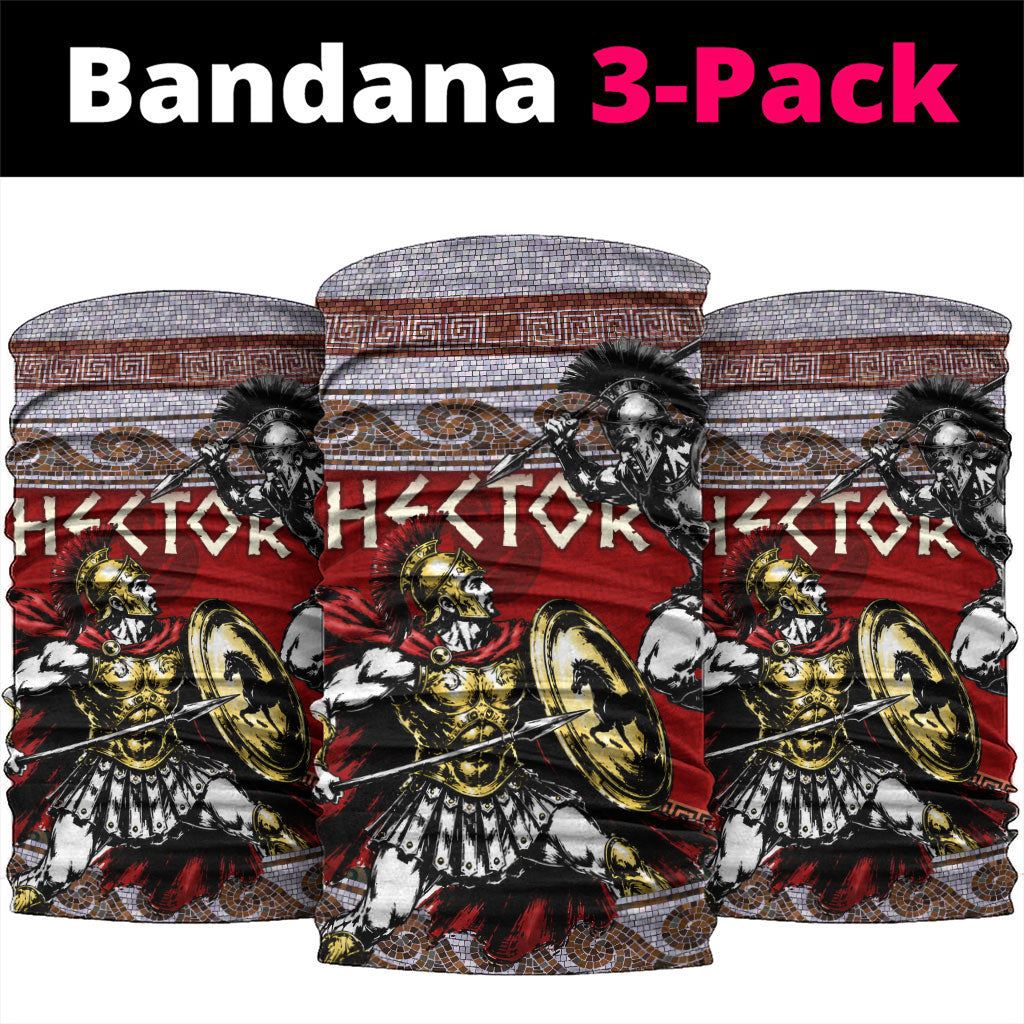 Hector Prince Of Troy Neck Gaiter Ancient Greek Mythology Trojan Warrior