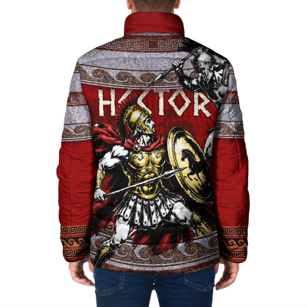 Hector Prince Of Troy Padded Jacket Ancient Greek Mythology Trojan Warrior