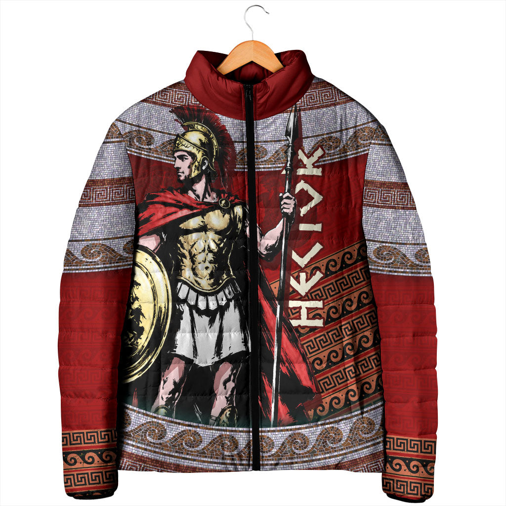 Hector Prince Of Troy Padded Jacket Ancient Greek Mythology Trojan Warrior