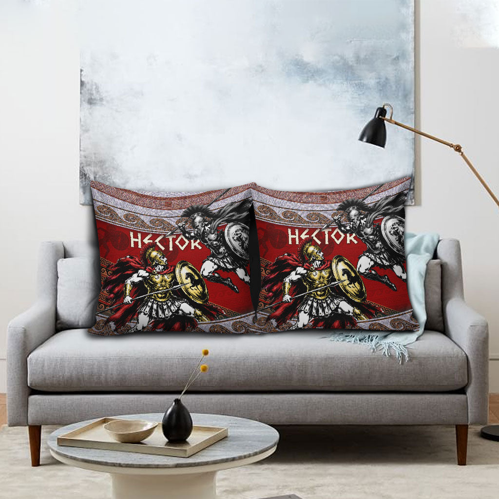 Hector Prince Of Troy Pillow Cover Ancient Greek Mythology Trojan Warrior