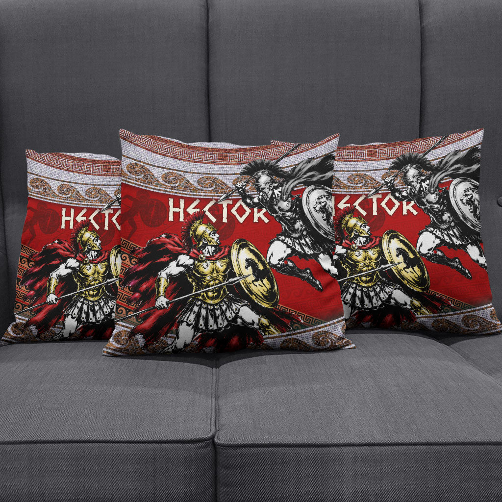 Hector Prince Of Troy Pillow Cover Ancient Greek Mythology Trojan Warrior