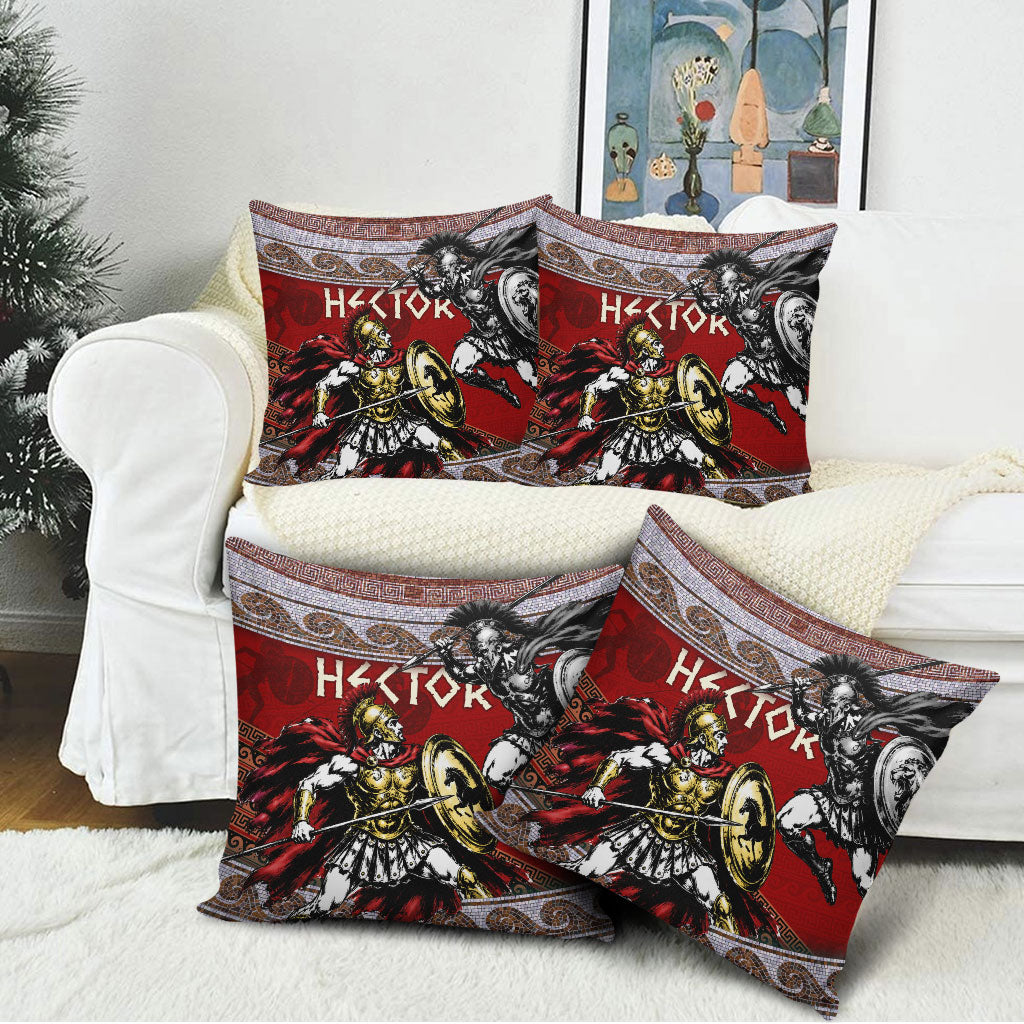 Hector Prince Of Troy Pillow Cover Ancient Greek Mythology Trojan Warrior