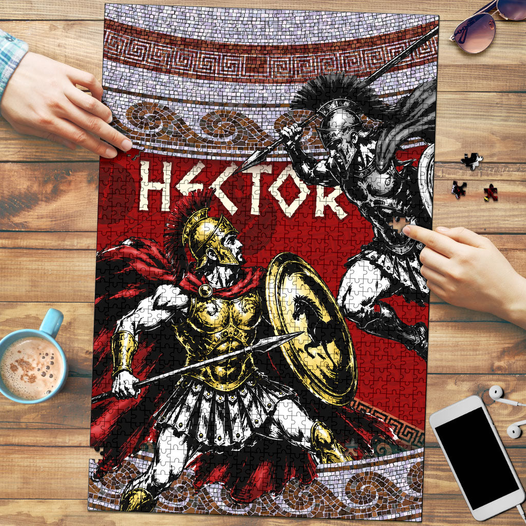 Hector Prince Of Troy Puzzle Ancient Greek Mythology Trojan Warrior