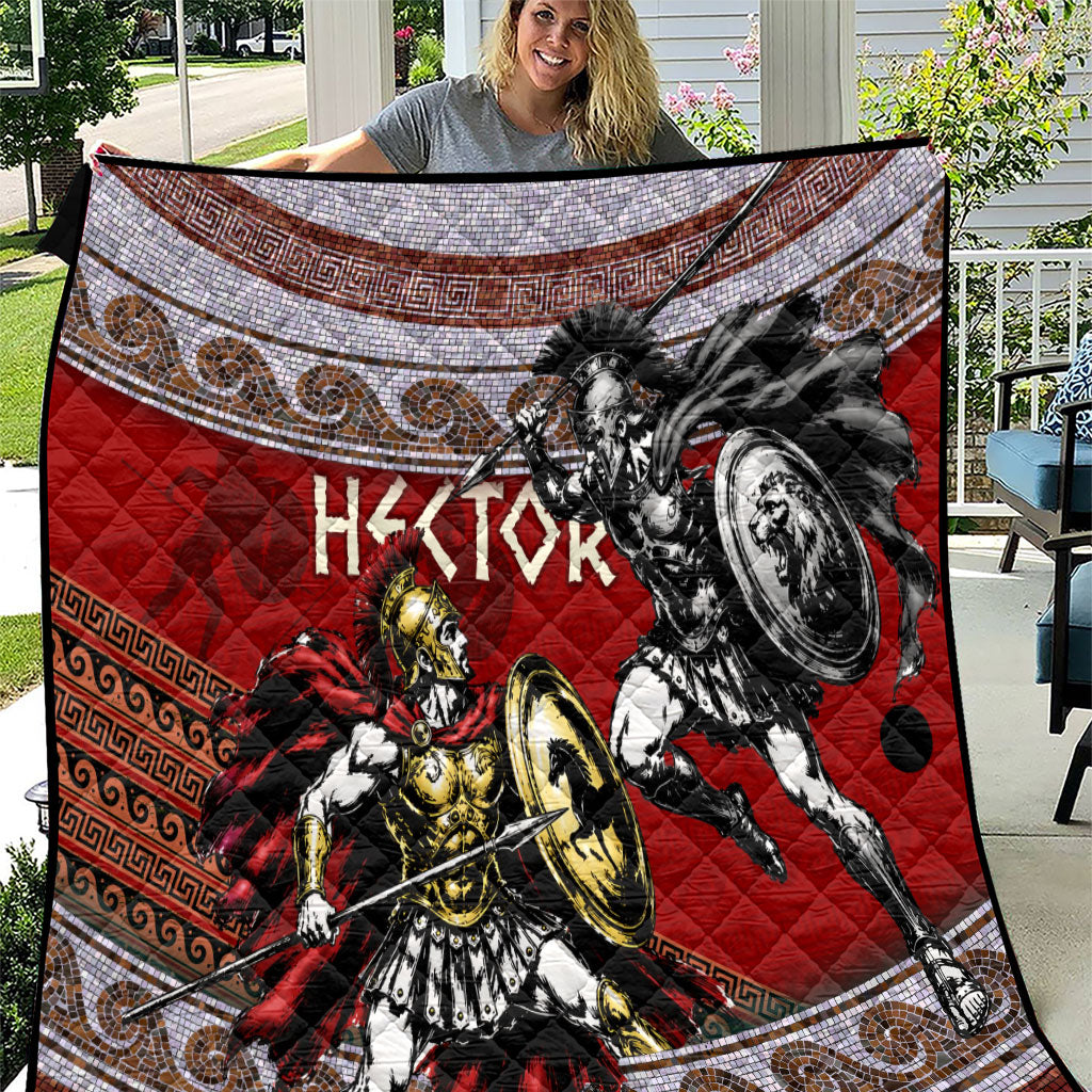 Hector Prince Of Troy Quilt Ancient Greek Mythology Trojan Warrior