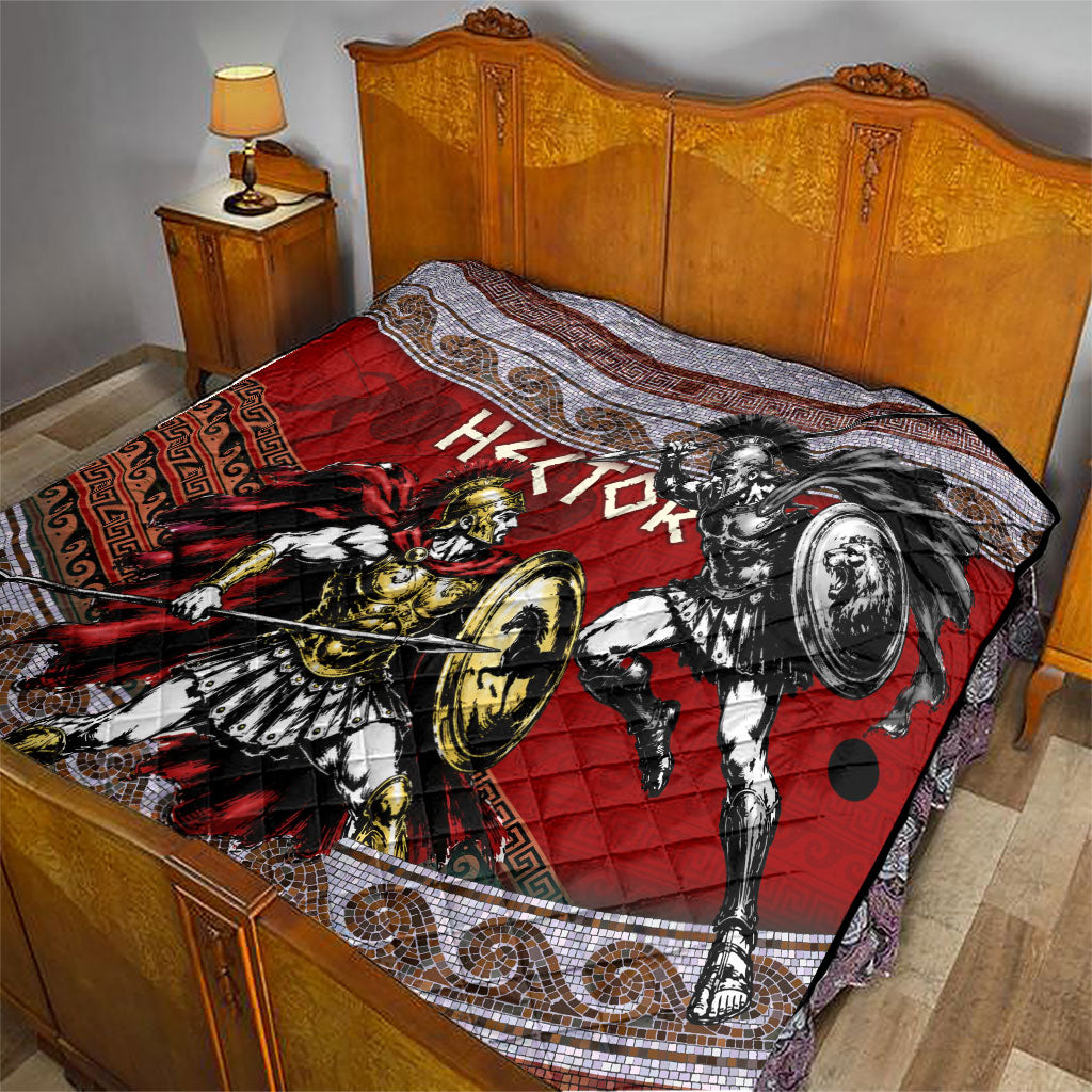 Hector Prince Of Troy Quilt Ancient Greek Mythology Trojan Warrior