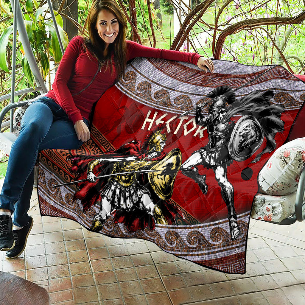 Hector Prince Of Troy Quilt Ancient Greek Mythology Trojan Warrior
