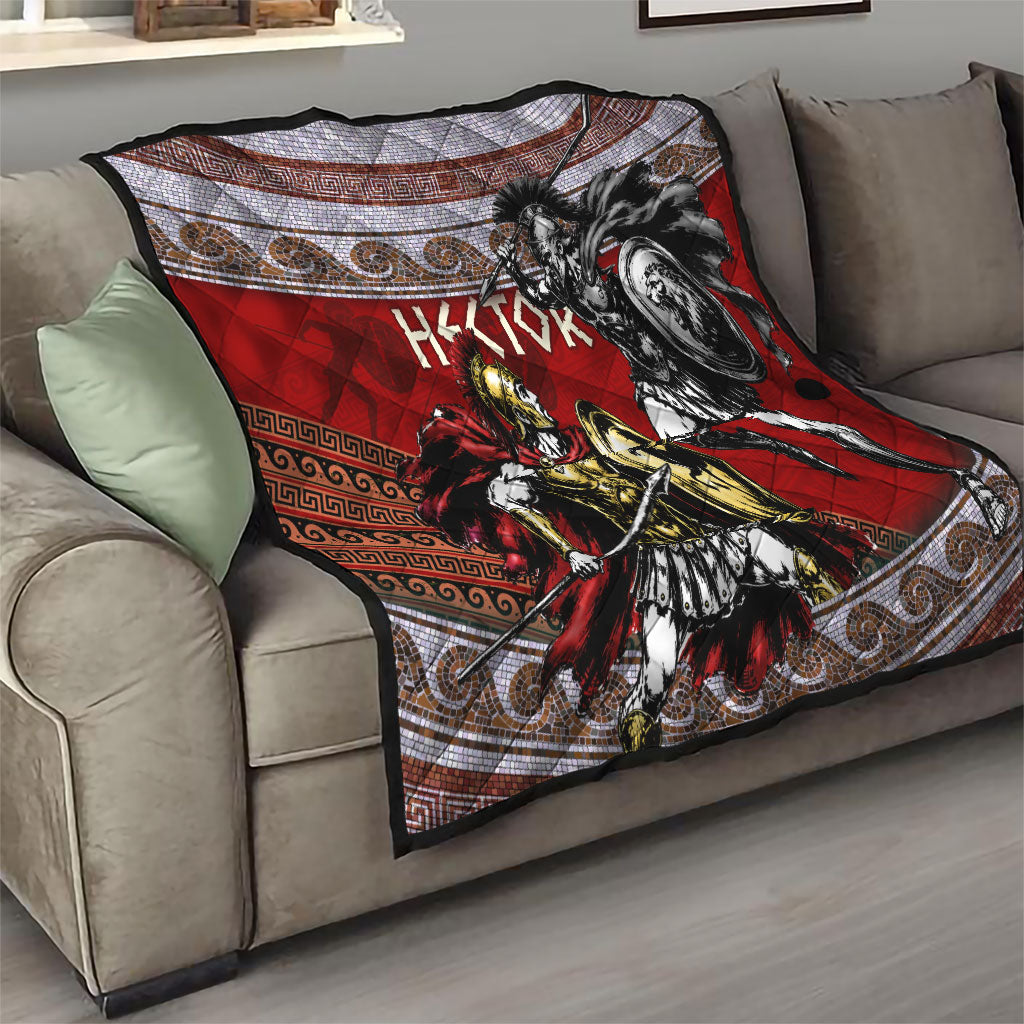 Hector Prince Of Troy Quilt Ancient Greek Mythology Trojan Warrior