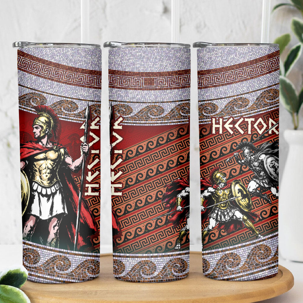 Hector Prince Of Troy Skinny Tumbler Ancient Greek Mythology Trojan Warrior